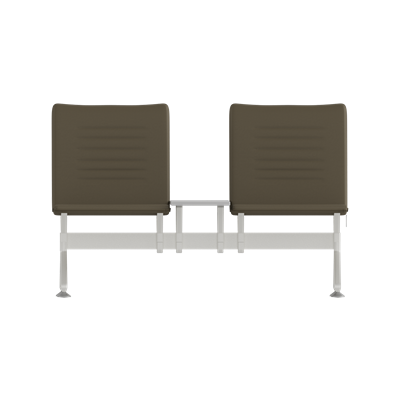 Hub İkili Kolsuz Orta Sehpalı Bekleme Koltuğu