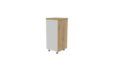 Mio İki Bölmeli Tek Kapaklı Dolap 38X38X85