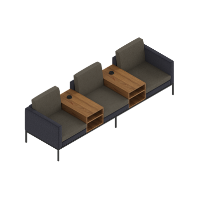 Layer Üçlü Koltuk