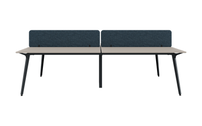 Liora Dörtlü Workstation 242X138 cm