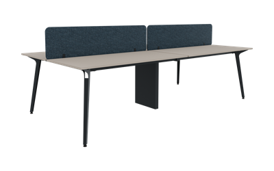 Liora Dörtlü Workstation 242X138 cm