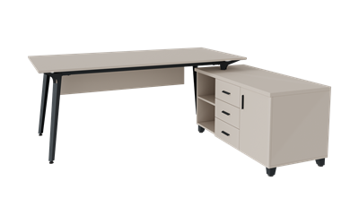 Liora Sağ Konsollu Masa 160X90 cm