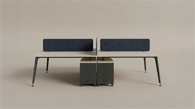 Lux Dörtlü Kesonlu Workstation 320X138 cm