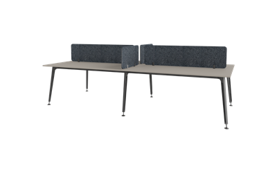 Lux Dörtlü Workstation 240X138 cm