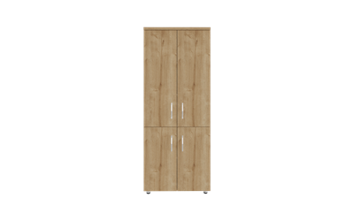 Mio Beş Bölmeli 4 Ayrı Kapaklı Dolap 75X38X190