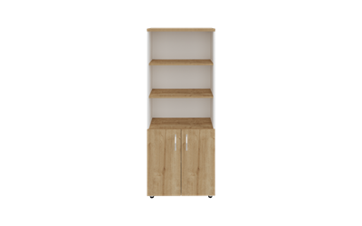 Mio Beş Bölmeli Yarım Kapaklı Dolap 75X38X190