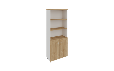Mio Beş Bölmeli Yarım Kapaklı Dolap 75X38X190