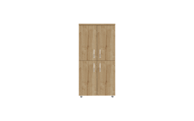 Mio Dört Bölmeli 4 Ayrı Melamin Kapaklı Dolap 75X38X155