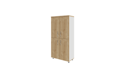 Mio Dört Bölmeli 4 Ayrı Melamin Kapaklı Dolap 75X38X155