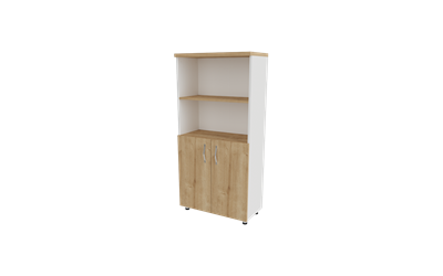 Mio Dört Bölmeli Yarım Kapaklı Dolap 75X38X155