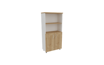 Mio Dört Bölmeli Yarım Kapaklı Dolap 75X38X155