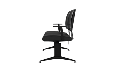 Moe İkili Kollu Mesh Sırtlı Bekleme Koltuğu