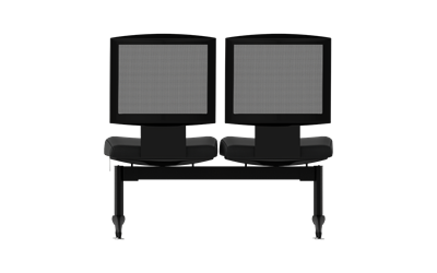 Moe İkili Mesh Sırtlı Bekleme Koltuğu