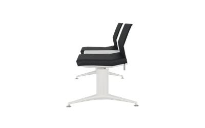 Monza İkili Kolsuz Orta Sehpalı Tam Döşemeli Bekleme Koltuğu