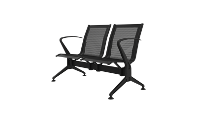 Steel İkili Kollu Bekleme Koltuğu