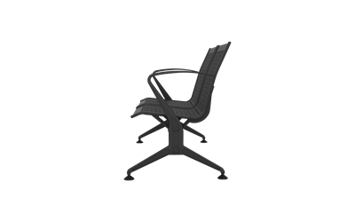 Steel İkili Kollu Bekleme Koltuğu