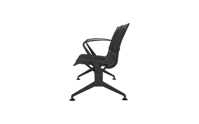 Steel Soft İkili Kollu Bekleme Koltuğu