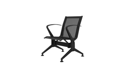 Steel Tekli Kollu Bekleme Koltuğu