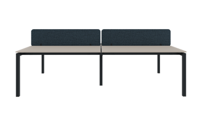 Terra Plus Dörtlü Workstation 284X164 cm