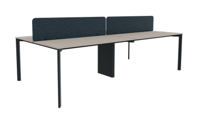 Tetra Dörtlü Workstation 242X138 cm