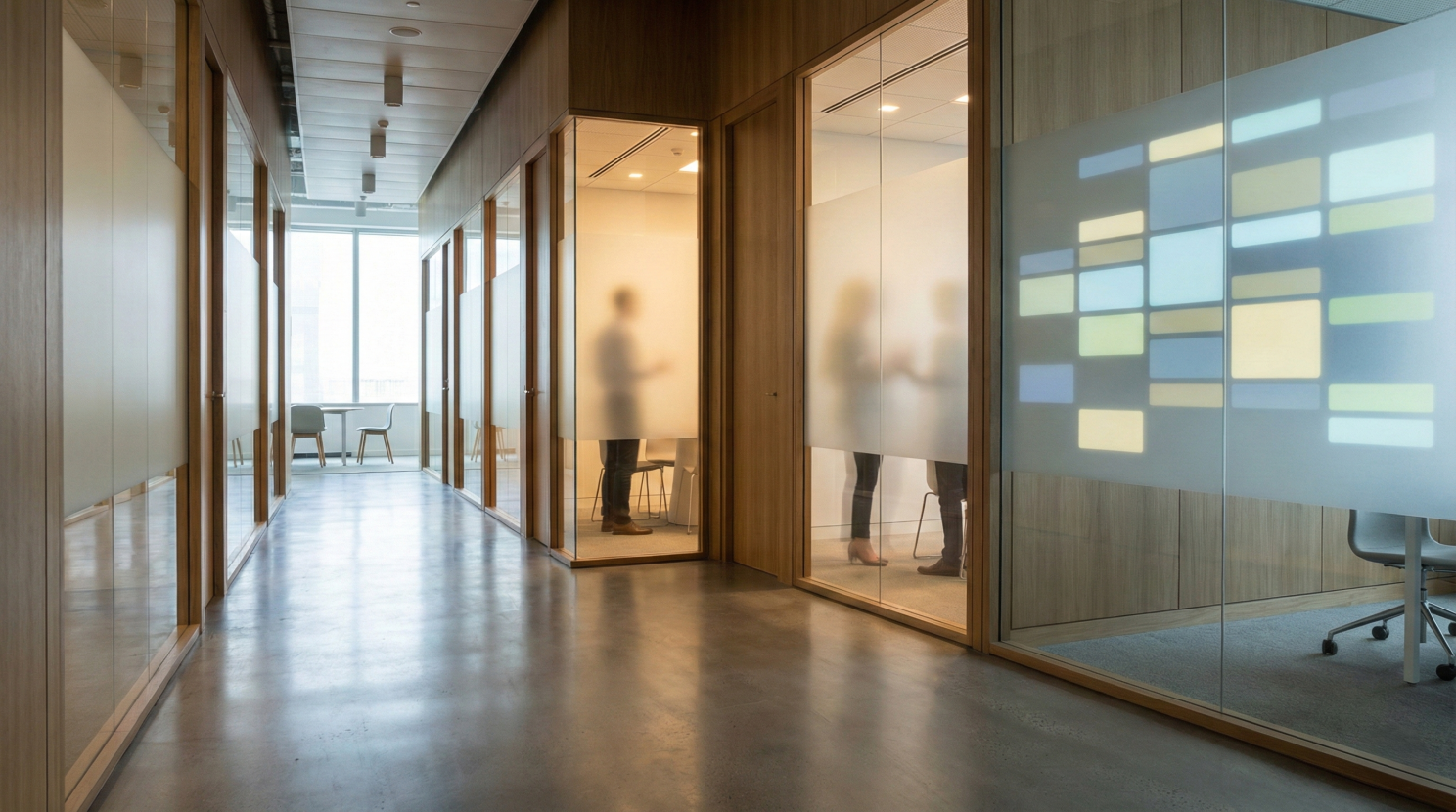 Sessiz ve odaklanmaya uygun bireysel çalışma masası