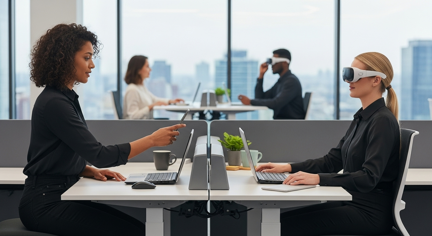 Multigenerational ofis - Gen X, Millennials, Gen Z alanları