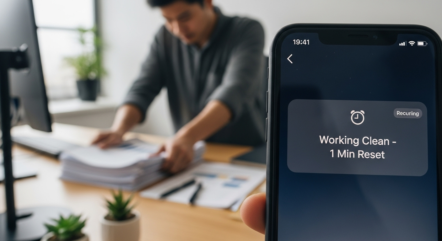 Working Clean Alarmı