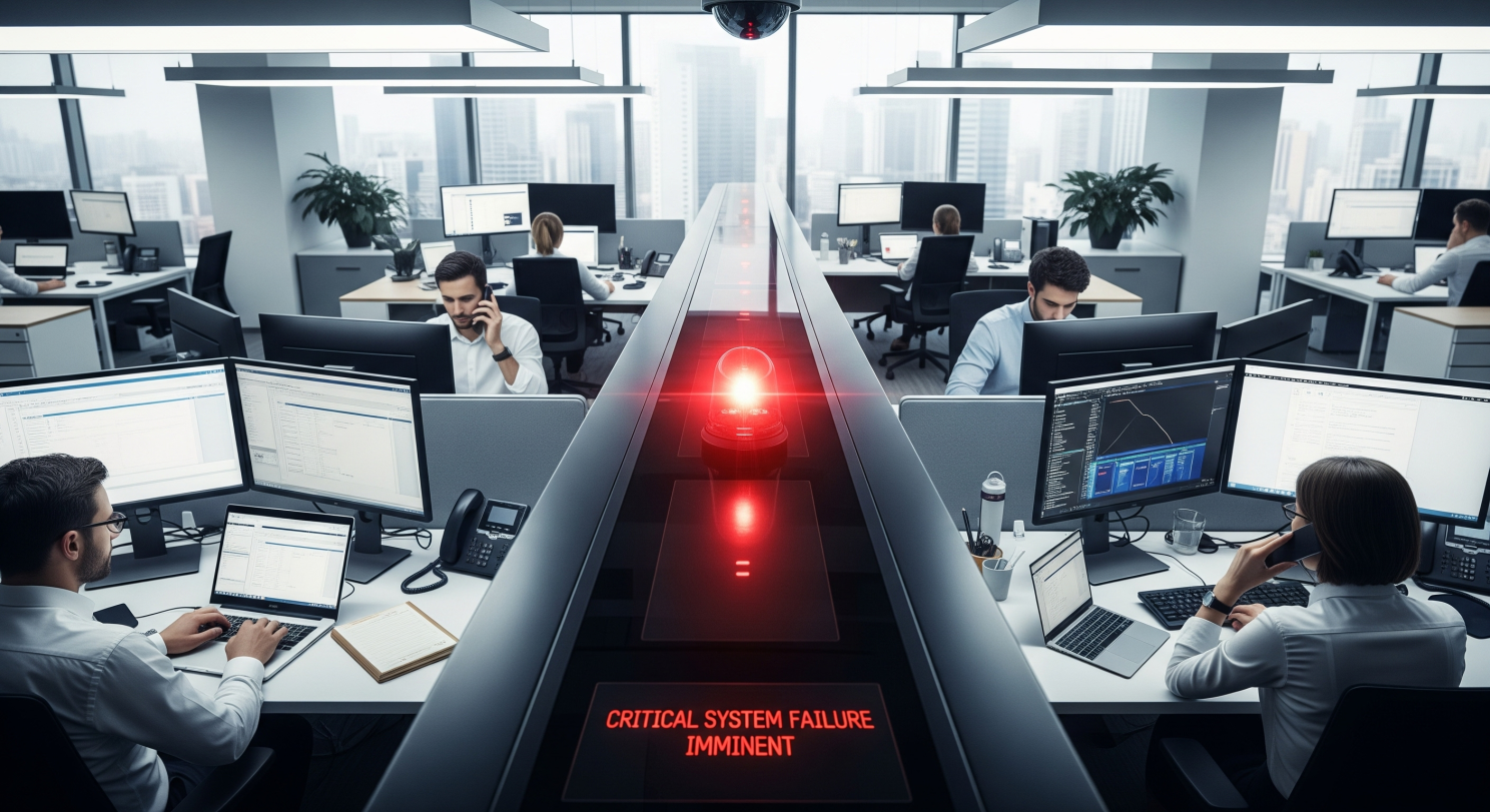 Ofiste etik ilkeler ve iş etiği üzerine toplantı yapan ekip