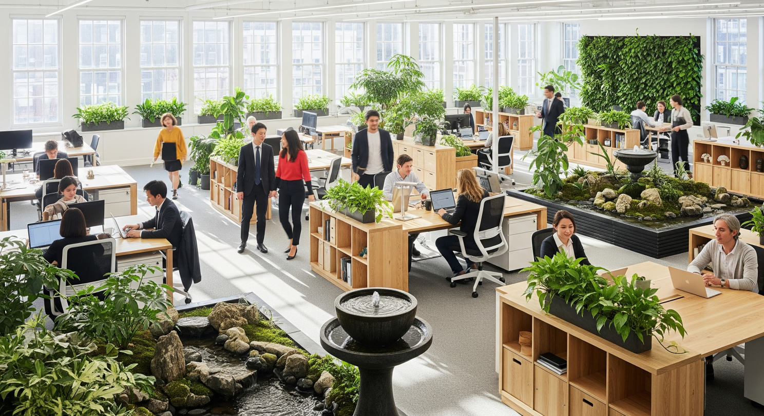 Ofis içi sessiz çalışma kabinleri ve focus podlar