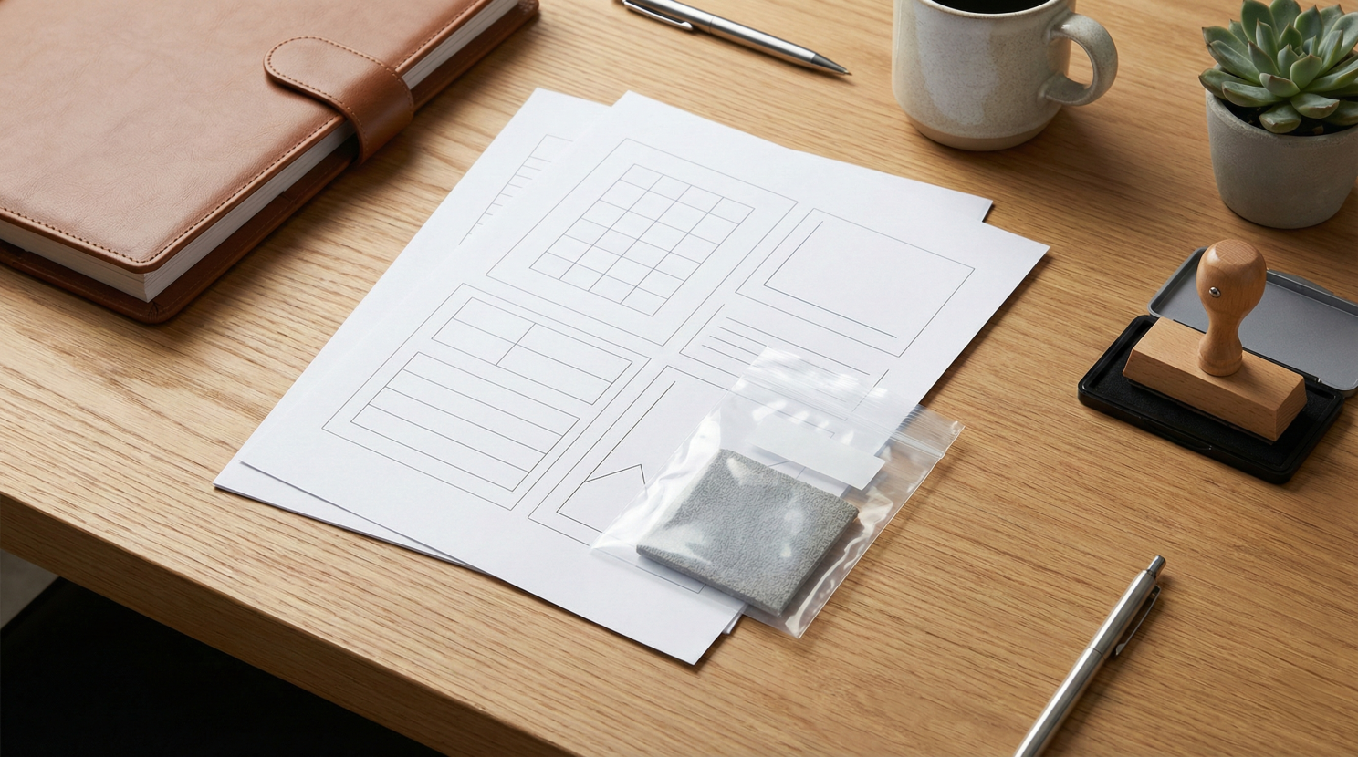 Ofis mobilyası şartnamesi ve planlama masası