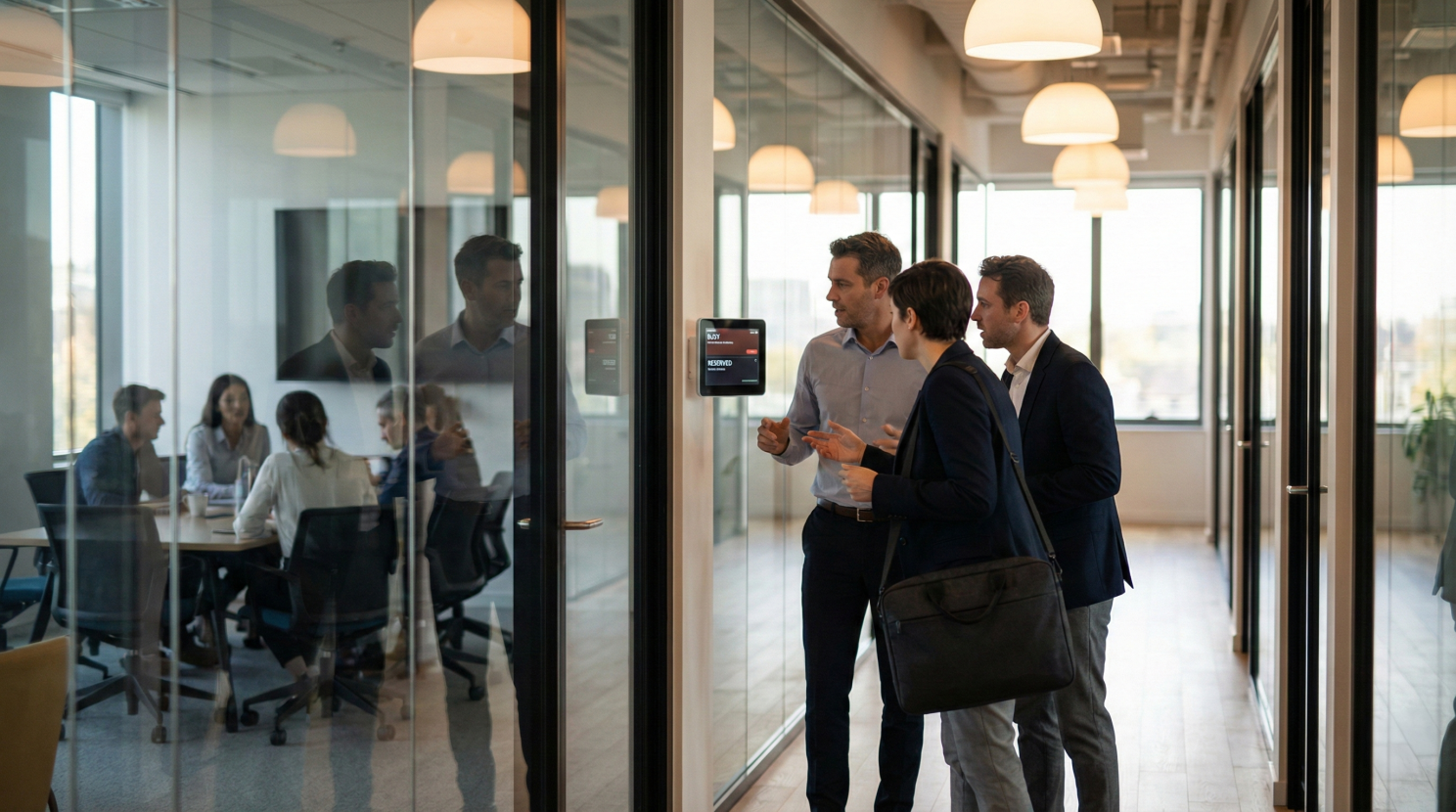 Toplantı odası kullanımında zirve gün ve saat analizi