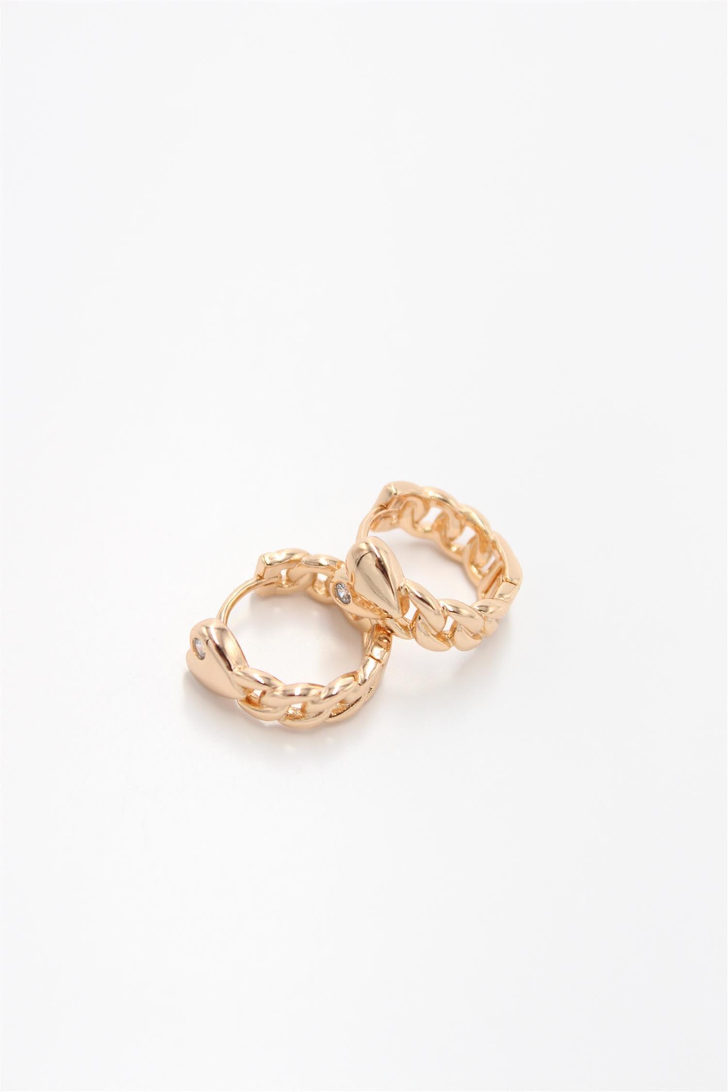 Gold Küpe