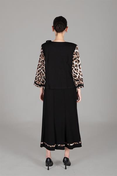 Kayık Yaka Örme Elbise