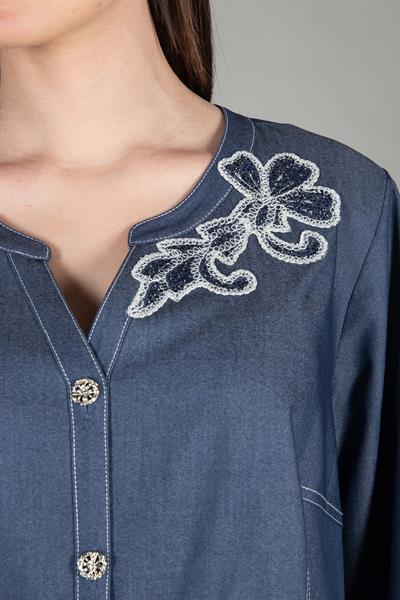 Kot Blouse + Skirt Takım