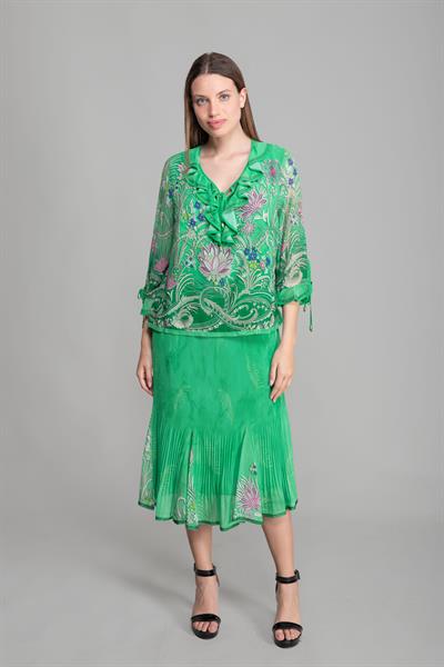 Üst Blouse Alt Skirt Empirme Takım