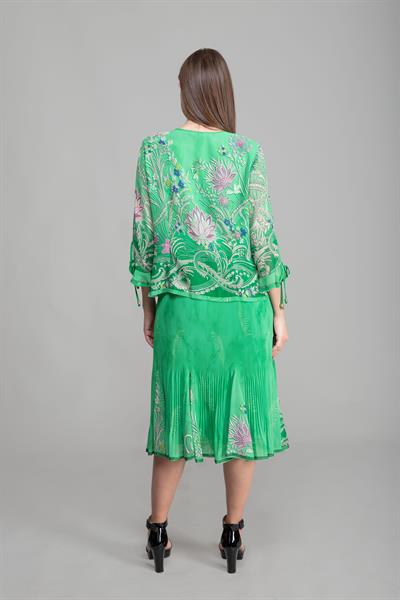 Üst Blouse Alt Skirt Empirme Takım