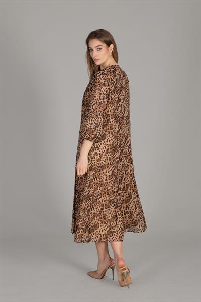 V Neck Dantelli Dress