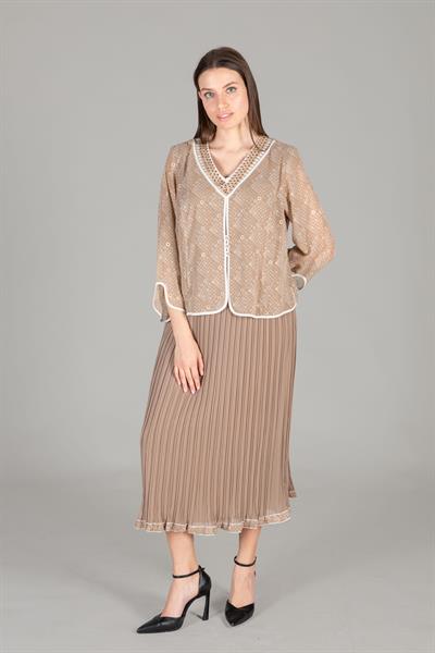 V Neck Empirme Dress