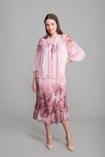 V Yaka Mars Empirme Bluz+Etek