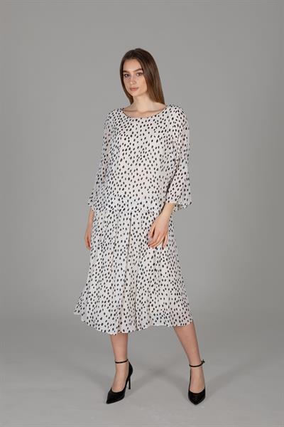 Yuvarlak Yaka Elbise