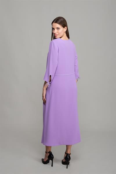 Yuvarlak Yaka Suzanna Elbise