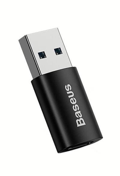 Baseus Ingenuity Mini OTG Adaptör USB 3.1 to Type-C, Siyah