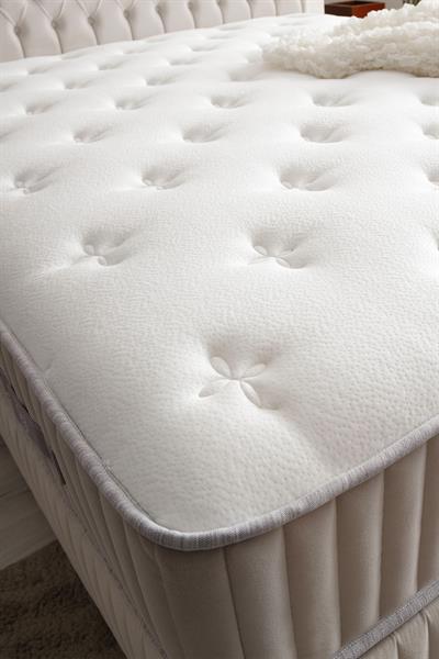 Alya Konforlu Yatak Geniş Baza ve Başlık Seti