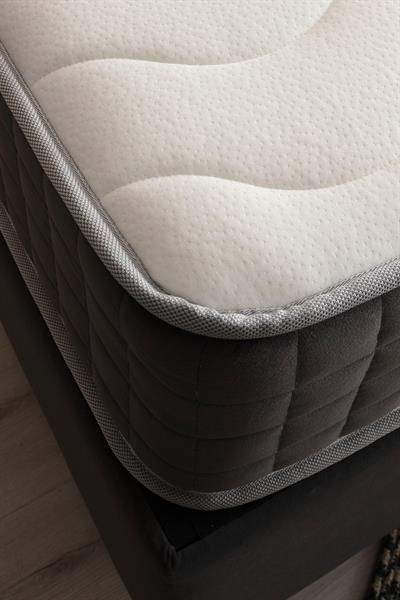 Calina Yatak Baza Başlık Seti- Antrasit 