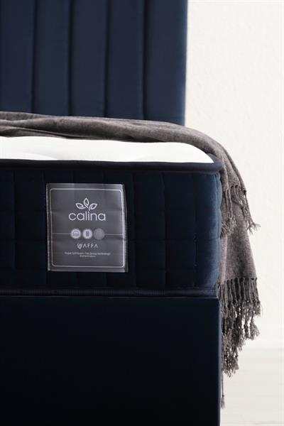 Calina Yatak Baza Başlık Seti- Lacivert