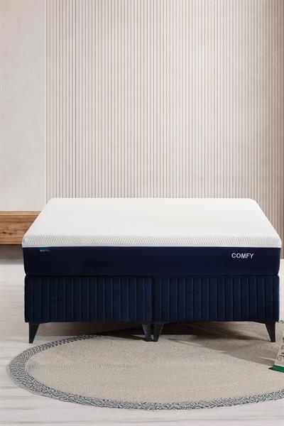 Comfy Memory Foam Yatak Geniş Hacimli Baza Başlık Seti