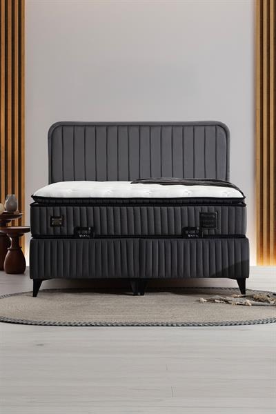 Olympos Konforlu Torba Yay Sistemli Yatak Geniş Hacimli Baza Başlık Seti