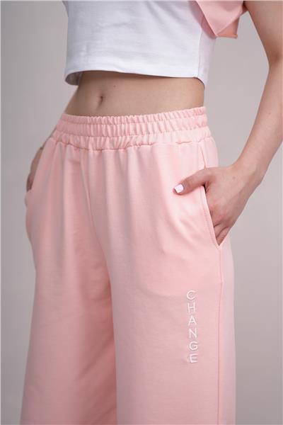 Kadın Crop Eşofman Takımı 3Lü Takım Spor Comfort 25074