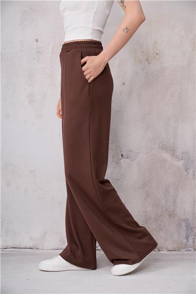 Kadın Geniş Pantolon Modal Kumaş