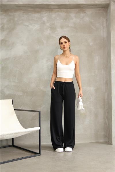 Kadın Geniş Pantolon Modal Kumaş Soft Touche Eşofman